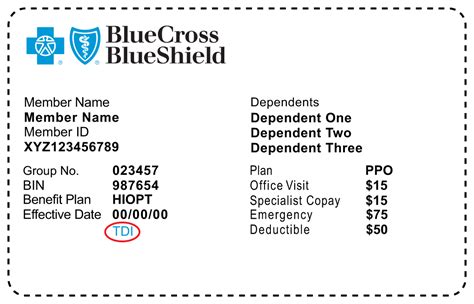 Each member's/subscriber's identification (ID) <b>card</b> displays important information required for billing and determining benefits. . Pyn on bcbs insurance card